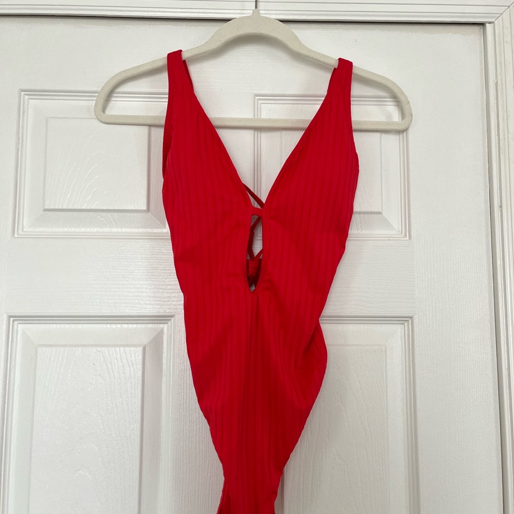 Women’s Red One Piece Swimsuit